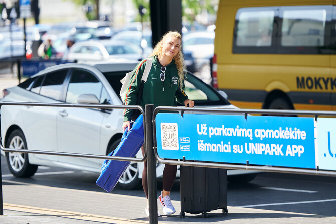 Edvino Ivanovo nuotr./Lietuvos kiokušin karatė rinktinė išvyko į pasaulio čempionatą Japonijoje. Margarita Čiuplytė