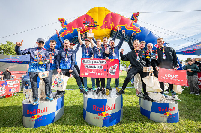 Organizatorių nuotr./„Red Bull 211“ varžybų akimirka