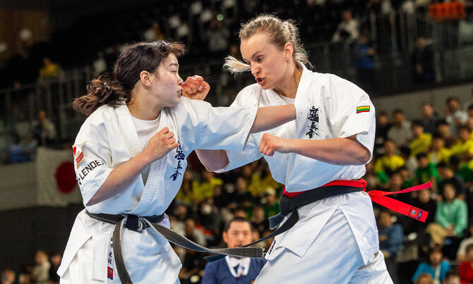 Algimanto Barzdžiaus nuotr./Brigita Gustaitytė iškovojo pasaulio čempionato sidabrą.
