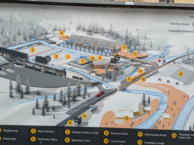 Kęsto Rimkaus nuotr./Anterselva ruošiasi biatlono olimpinėms varžyboms