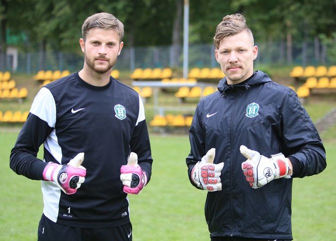 fkzalgiris.lt nuotr./Džiugas Bartkus (dešinėje)