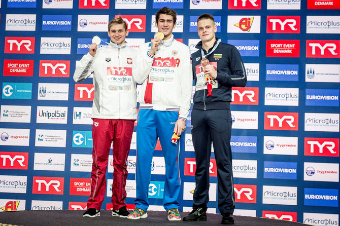 „Reuters“/„Scanpix“ nuotr./Danas Rapšys (dešinėje) Europos čempionate Danijoje iškovojo bronzą.