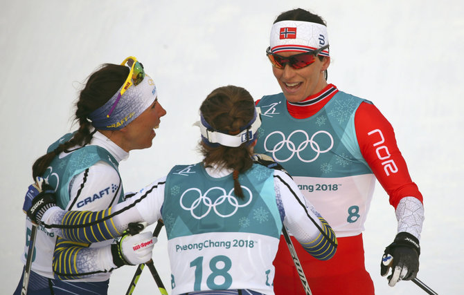 „Reuters“/„Scanpix“ nuotr./Marit Bjoergen iškovojo 11-ąjį olimpinį medalį.