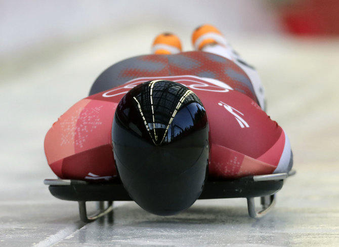 „Scanpix“ nuotr./Latvis Martinas Dukuras netikėtai liko be medalio Pjongčango olimpinėse žaidynėse.