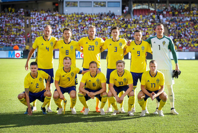 „Scanpix“ nuotr./Švedijos futbolo rinktinė