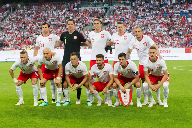 „Scanpix“ nuotr./Lenkijos futbolo rinktinė