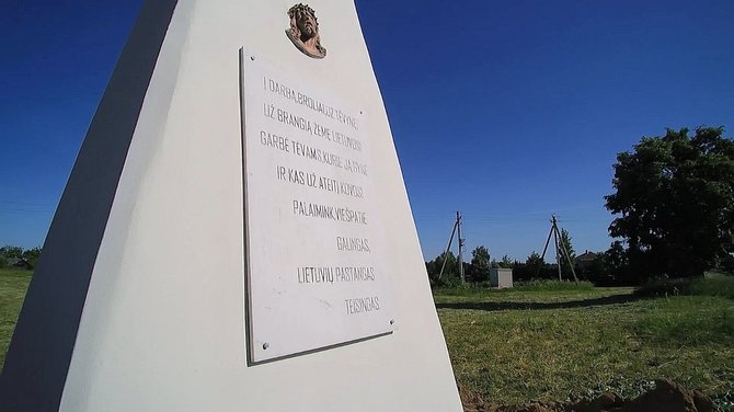 LRT stop kadras/Aukščiausias kryžius Lietuvoje