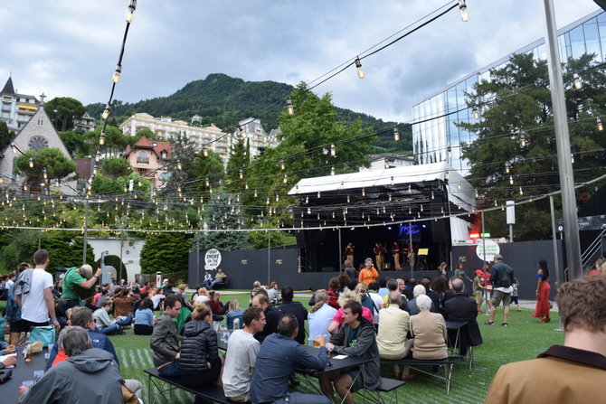 Valdo Petreikio nuotr./„Montreux Jazz“ festivalyje lankosi „Midsummer Vilnius“ festivalio vadovas Valdas Petreikis