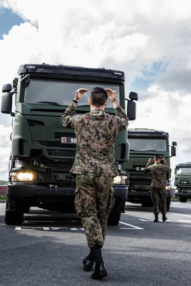 Prie NATO priešakinių pajėgų bataliono Lietuvoje prisijungė Liuksemburgo kariai