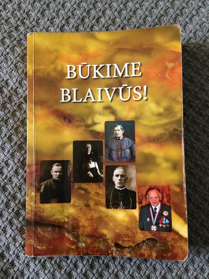  G.Raibytės nuotr./Knygos viršelis su F.Uglovu (dešinėje apačioje)