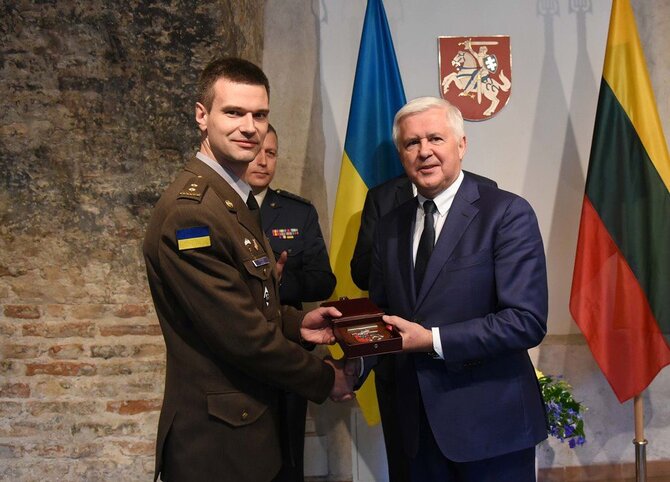 KAM nuotr./KAM akreditavo Ukrainos sausumos pajėgų atašė Lietuvai