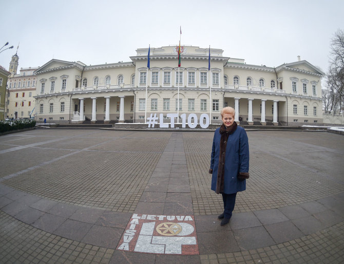 Roberto Dačkaus nuotr./Plytelė „Šimtmetis“