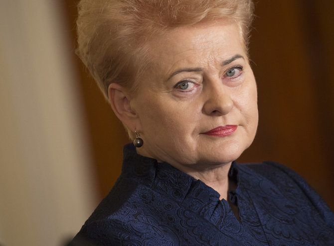 „Scanpix“/„Sipa USA“ nuotr./Dalia Grybauskaitė