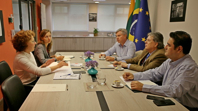 URM nuotr./Carlosas Levensteinas pradėjo eiti Lietuvos garbės konsulo Brazilijoje pareigas