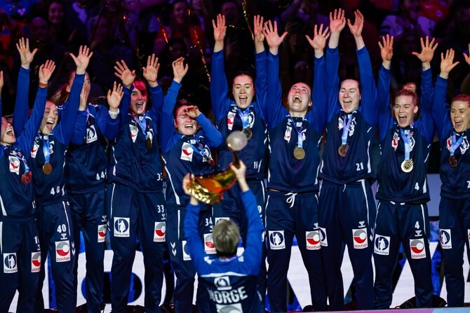 Nuotr. aut. IHF/Norvegijos moterų rankinio rinktinė