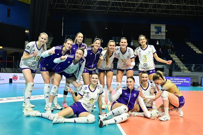 Nuotr. aut. CEV/"Volero Le Cannet" komanda