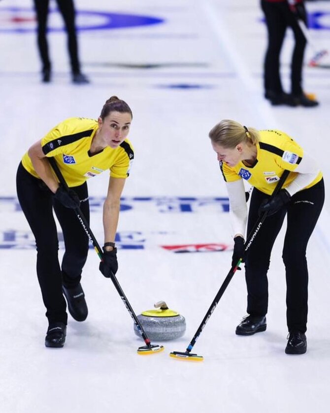 Nuotr. aut. World Curling/Moterų kerlingo rinktine