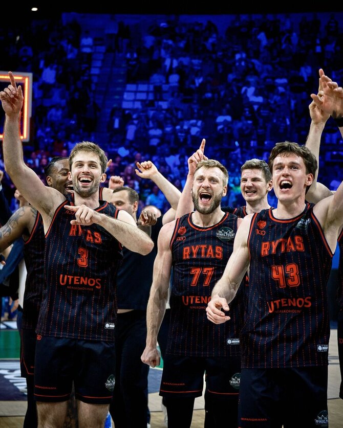 Nuotr. aut. Vilniaus „Rytas“/Triumfo akimirkos
