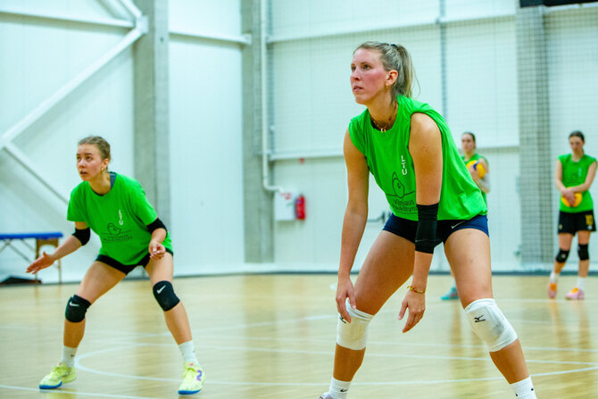 Nuotr. aut. Evaldas Šemiotas/Lietuvos moterų tinklinio rinktinė