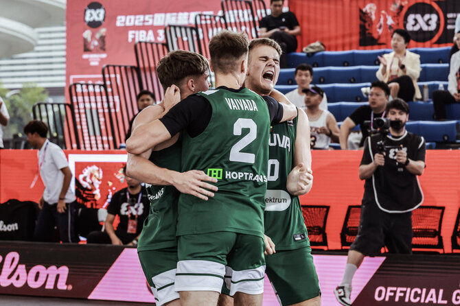 Organizatorių nuotr./VDU 3x3 rinktinė