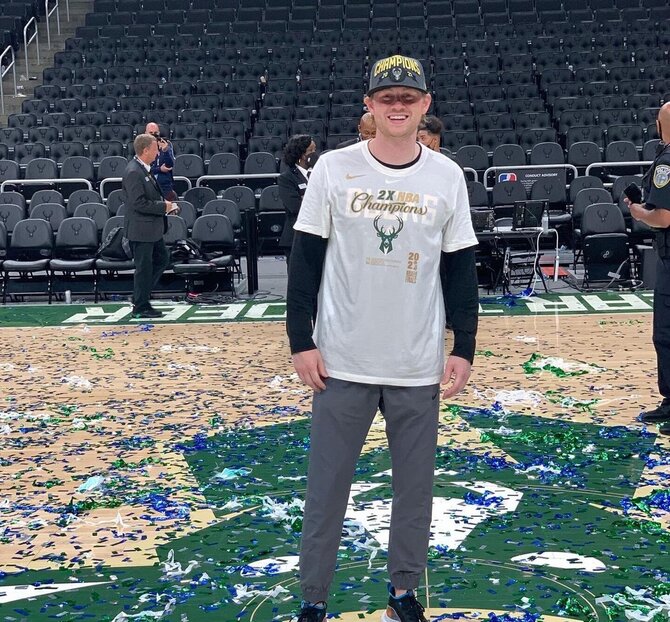 Nuotr. aut. „Milwaukee Bucks“/Jackas Herumas