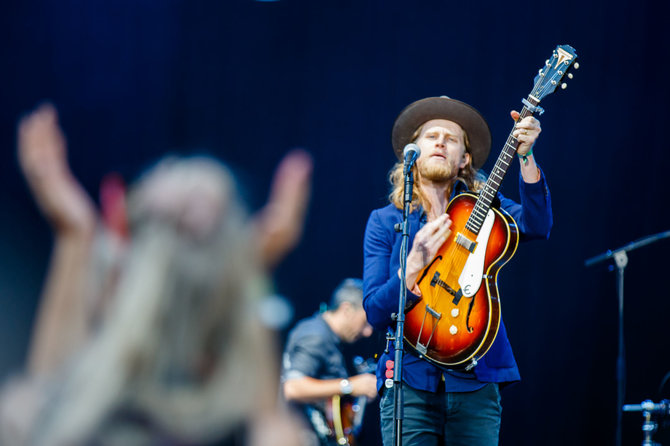 Gyčio Vidžiūno nuotr./Grupės „The Lumineers“ pasirodymas/ „Positivus 2017“