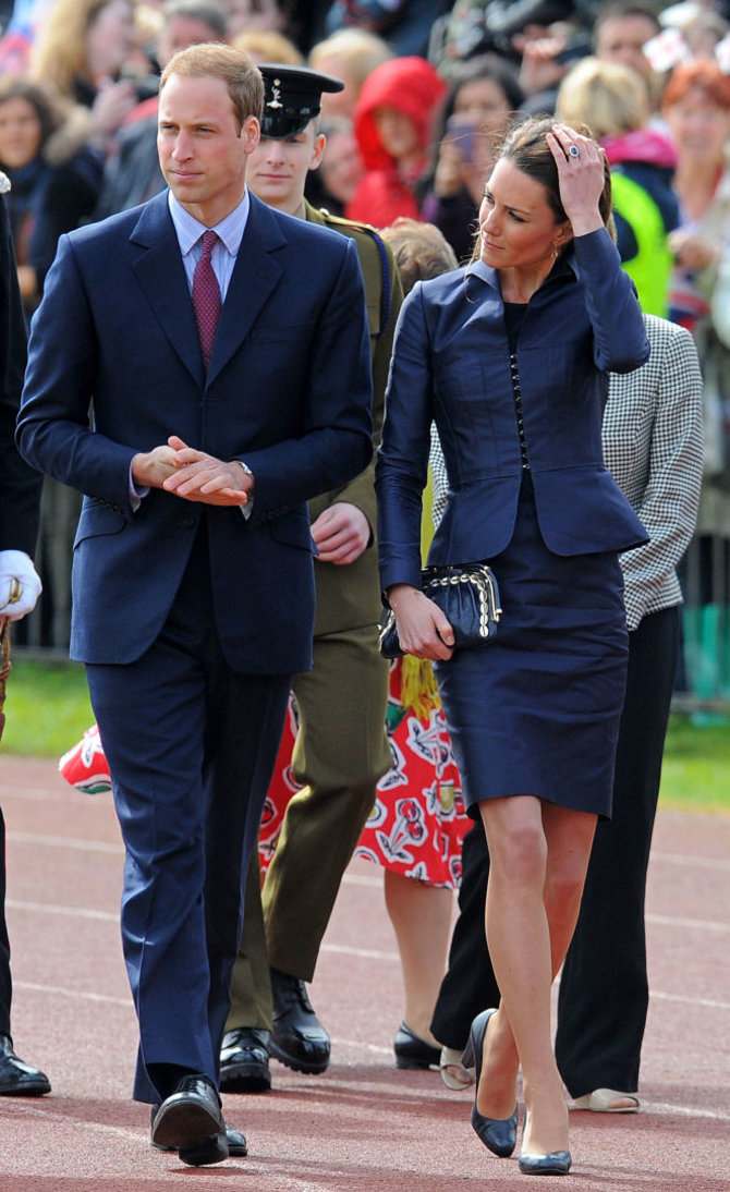 AFP/„Scanpix“ nuotr./Princas Williamas ir Kate Middleton