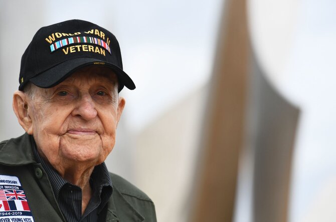 AFP/„Scanpix“ nuotr./Amerikietis karo veteranas Robbinsas
