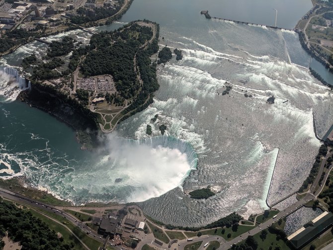 Asmeninio archyvo nuotr./Ingridos ir Dawido kelionė po Šiaurės Ameriką: Niagaros kriokliai