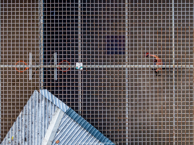 Andriaus Repšio nuotr./Dronu užfiksuotas kalinių gyvenimas