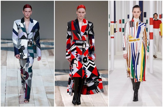 „Scanpix“/„Capital Pictures“, „Scanpix“/AFP nuotr./„Alexander McQueen“, „Hermès“ 2020–2021 m. rudens ir žiemos kolekcijų modeliai