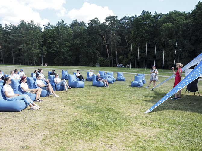 Renginio „Švęsk sveikatą“ organizatorių nuotr./Renginio „Švęsk sveikatą“ akimirka