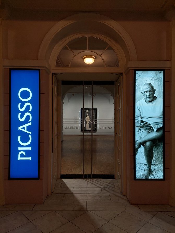 Indrės Pepcevičiūtės-Bogušienės nuotr./Pablo Picasso darbų kolekcija muziejuje „Albertina“