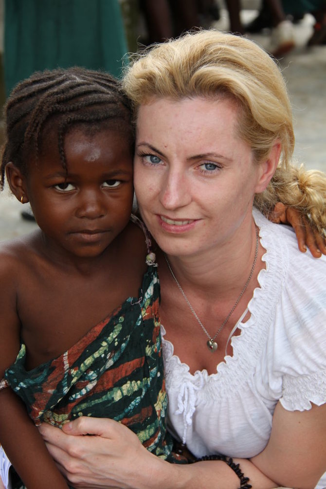 Asmeninio archyvo nuotr./UNICEF Lietuvos misija Siera Leonėje