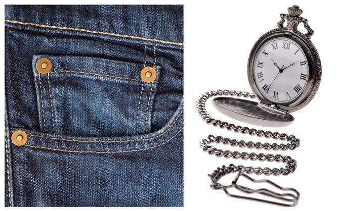 Vida Press nuotr./Mažoji džinsų kišenėlė buvo skirta laikrodžiui nešiotis