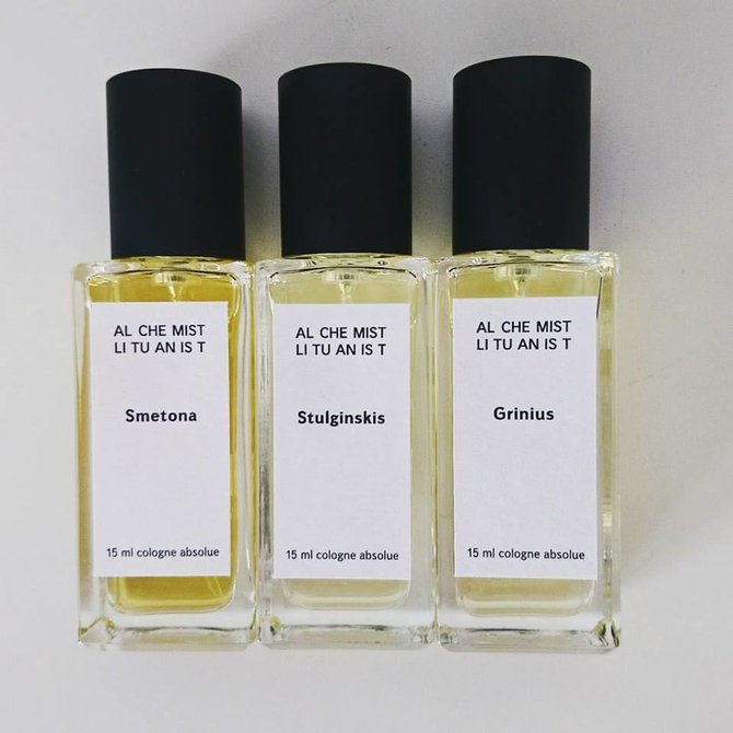 „FUMparFUM / created by Aistis Mickevičius“ nuotr./Aisčio Mickevičiaus sukurti kvepalai