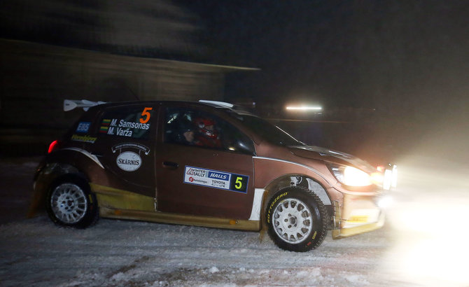 „Halls Winter Rally 2017“ 4 greičio ruožas