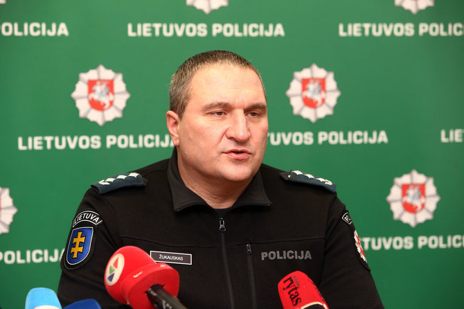 Kauno apskrities vyriausiojo policijos komisariato viršininkas Darius Žukauskas