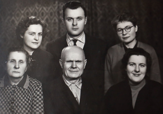 Šeimos nuotrauką/Birutės ir Lilijos šeima