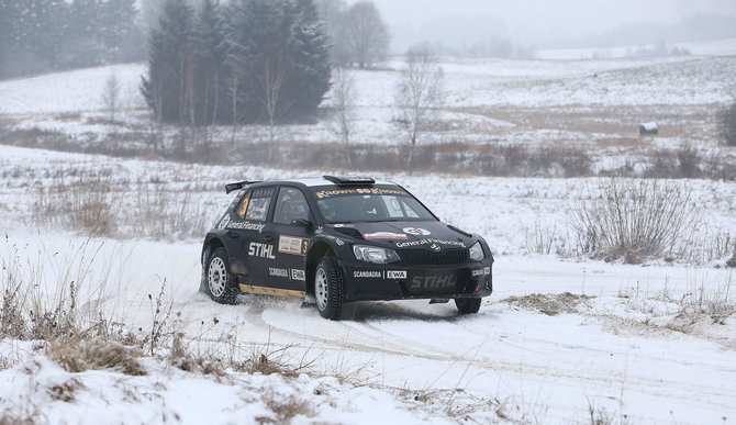 Aliaus Koroliovo / 15min nuotr./„Winter Rally 2018“ penktas greičio ruožas