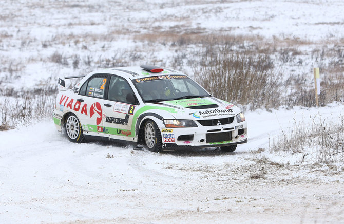 Aliaus Koroliovo / 15min nuotr./„Winter Rally 2018“ penktas greičio ruožas