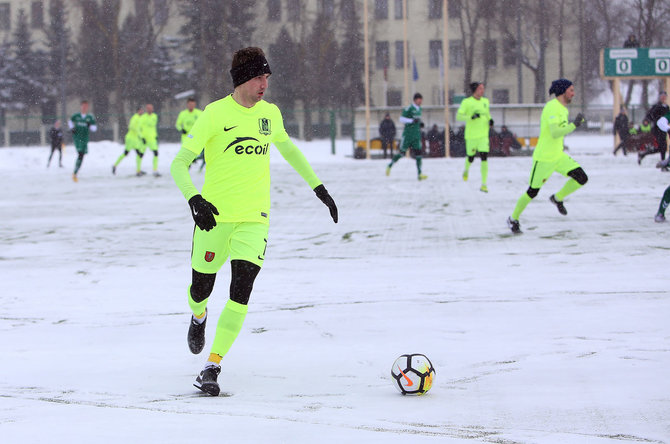 Aliaus Koroliovo / 15min nuotr./Lietuvos futbolo A lygos rungtynės: „Kauno Žalgiris“ – „Trakai“