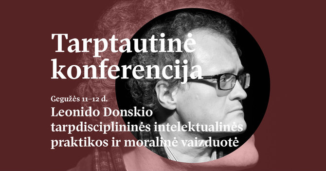 Jono Petronio nuotr./VDU konferencija Leonidui Donskiui