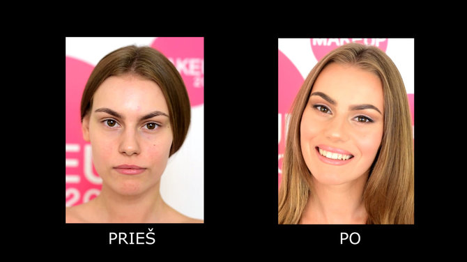 Projekto partnerio nuotr./Makeup2go makiažo akademija