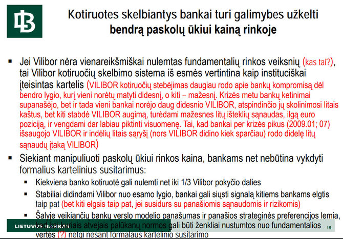 Lietuvos banko nuotr./Lietuvos banko ekonomistų „kova“ prezentacijoje 2012 m.