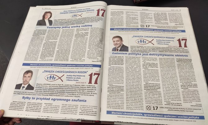 Ernesto Naprio/15min nuotr./Leidinio žurnalistas tarybos narys Z.Ždanovičius nevengia parengti ir reklaminių tekstų