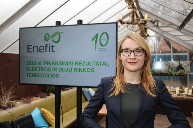 15min nuotr./Edita Brazytė, „Enefit“ plėtros vadovė