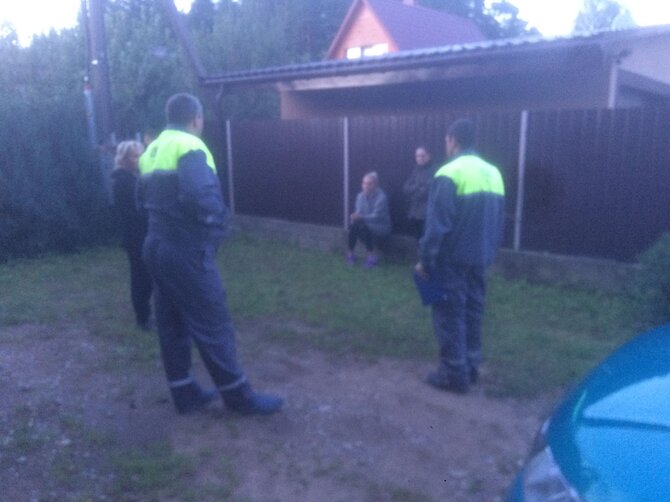 15min skaitytojo nuotr./Dusinėnų gyventojai liko be elektros energijos