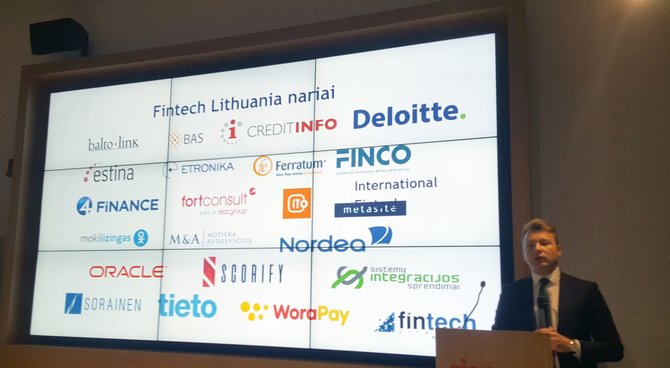 15min nuotr./„Fintech Lithuania“ susibūrusios įmonės