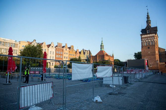 Žygimanto Gedvilos / 15min nuotr./Vakarėjantis Gdanskas